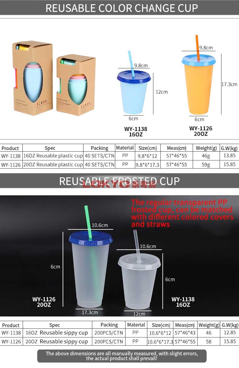 Eco friendly plastic drinking cup
